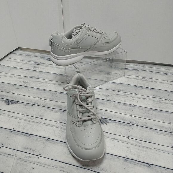 Propet Womens SZ 8W Lifewalker Sport Sneakers Gray. Condition is Pre-owned. - Picture 1 of 9